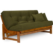 Arden Futon Frame - Full Size (Frame Only), Solid Wood Construction