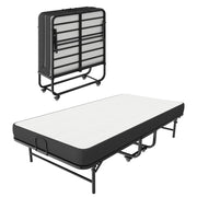 Folding Bed with Memory Foam Mattress
