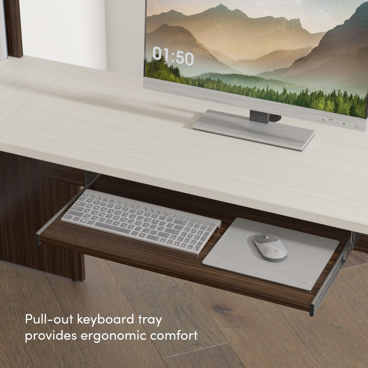 U-Shaped Desk with Hutch & Office Storage Set