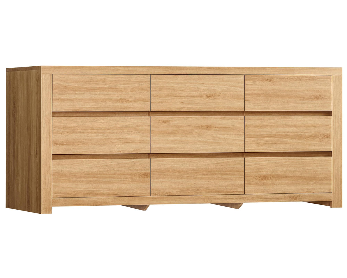 Natural Wood Dresser