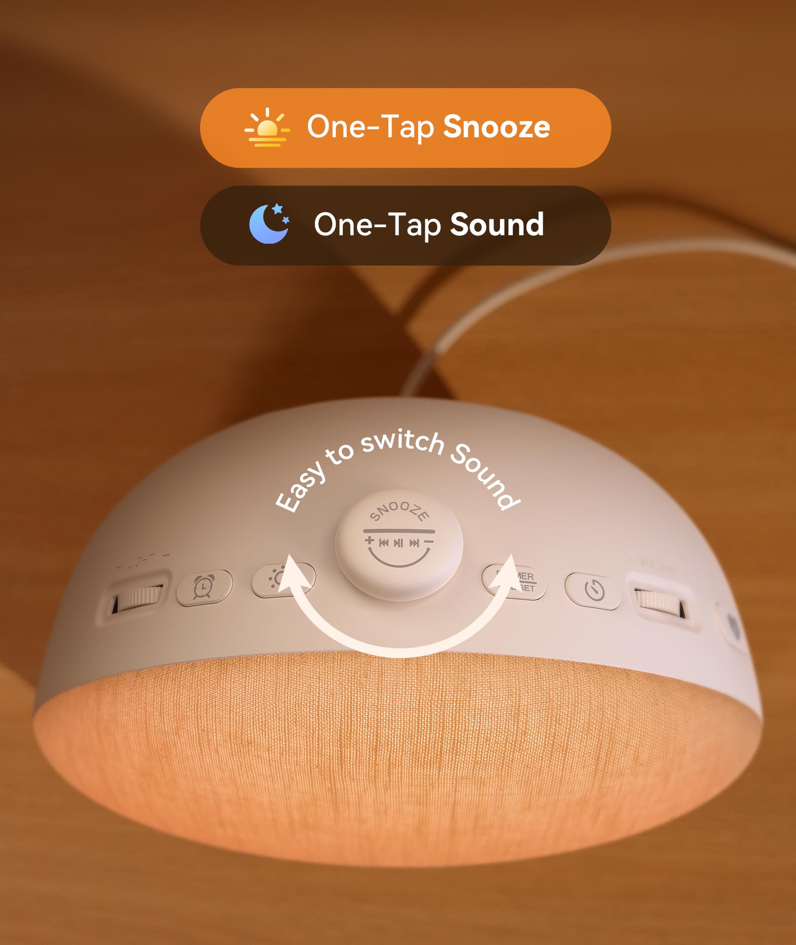 Sunrise Alarm Clock & White Noise Sound Machine