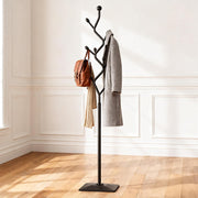 Metal Coat Rack with 8 Hooks