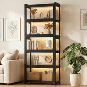 Bamboo Acrylic Display Cabinet