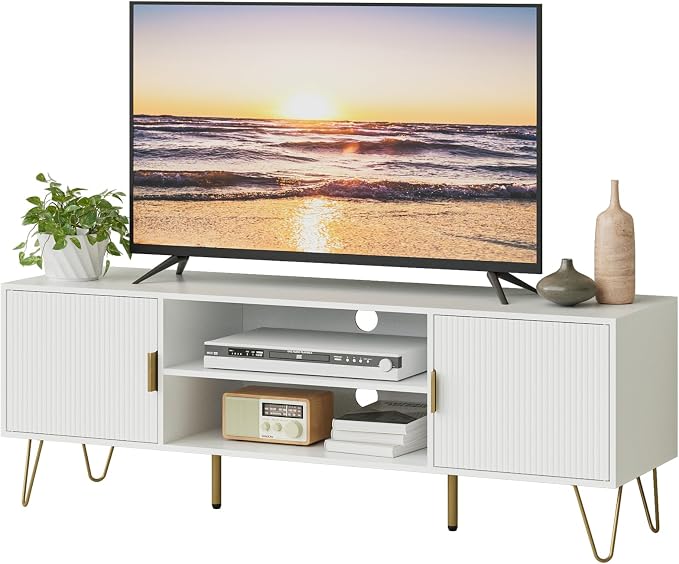 TV Stand with Storage Cabinets