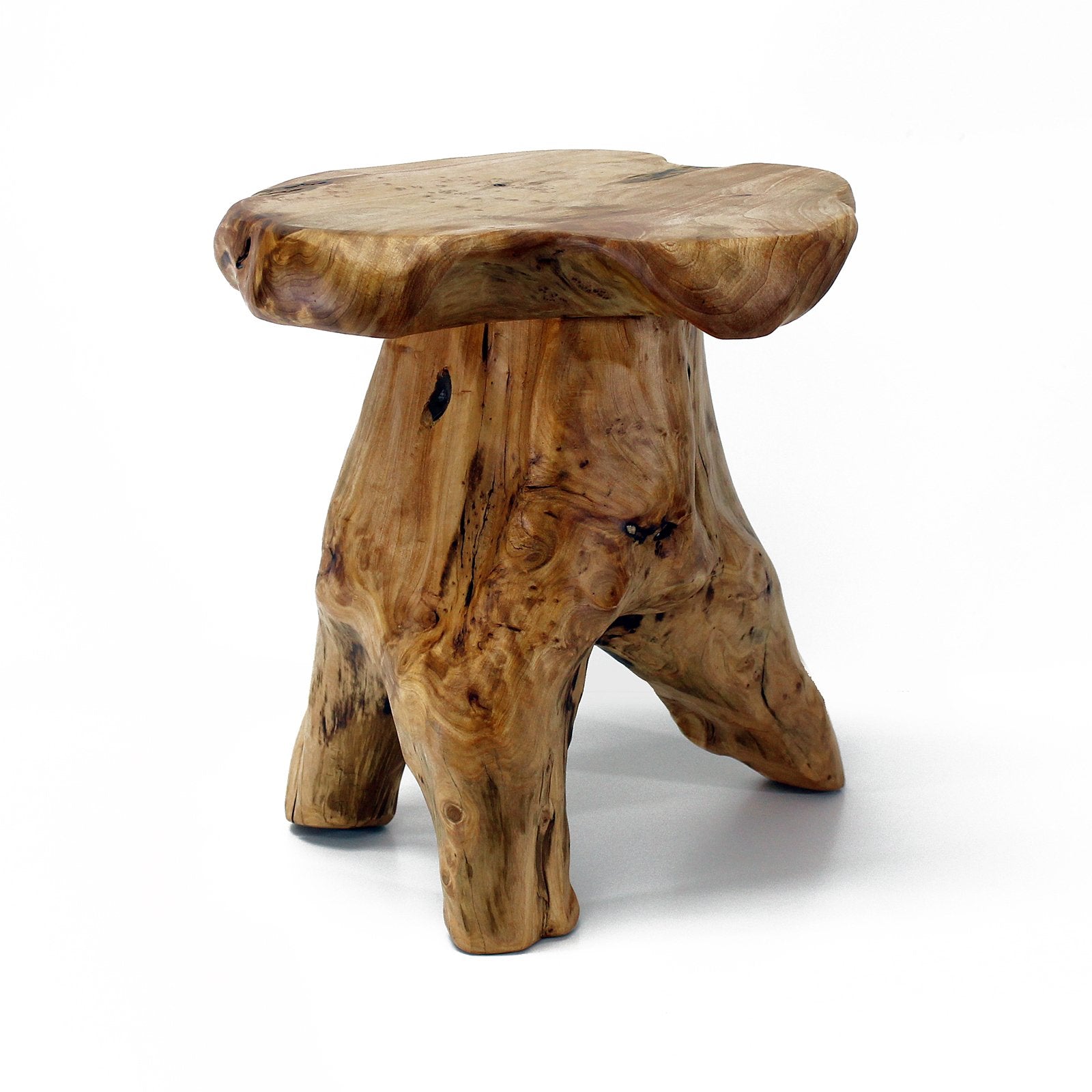 Cedar Mushroom Stump Stool