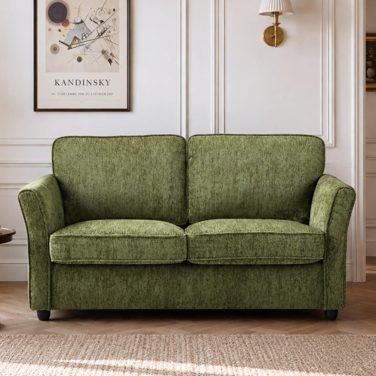 Chenille Loveseat Sofa