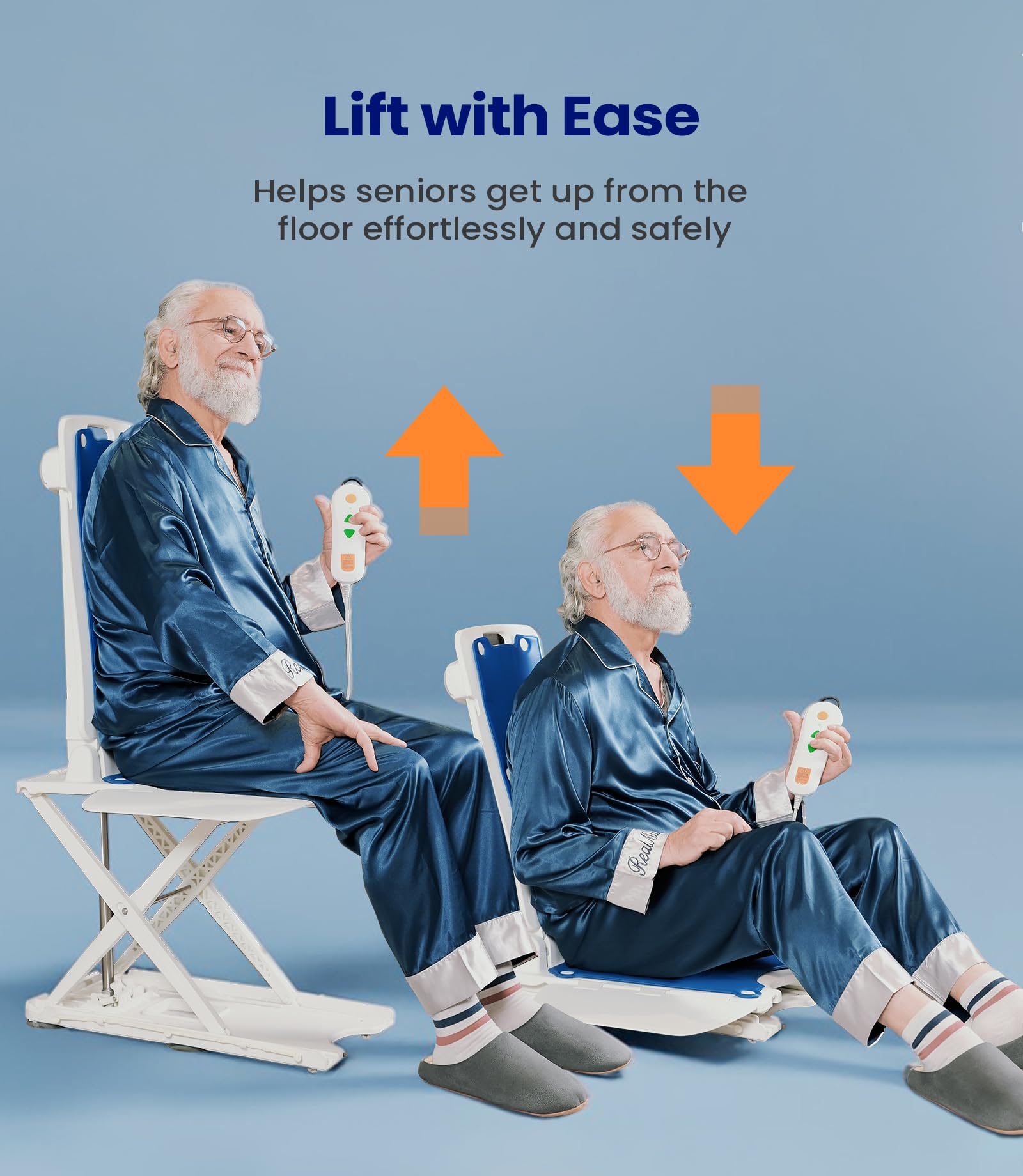 Electric Floor Chair Lift with Remote Control