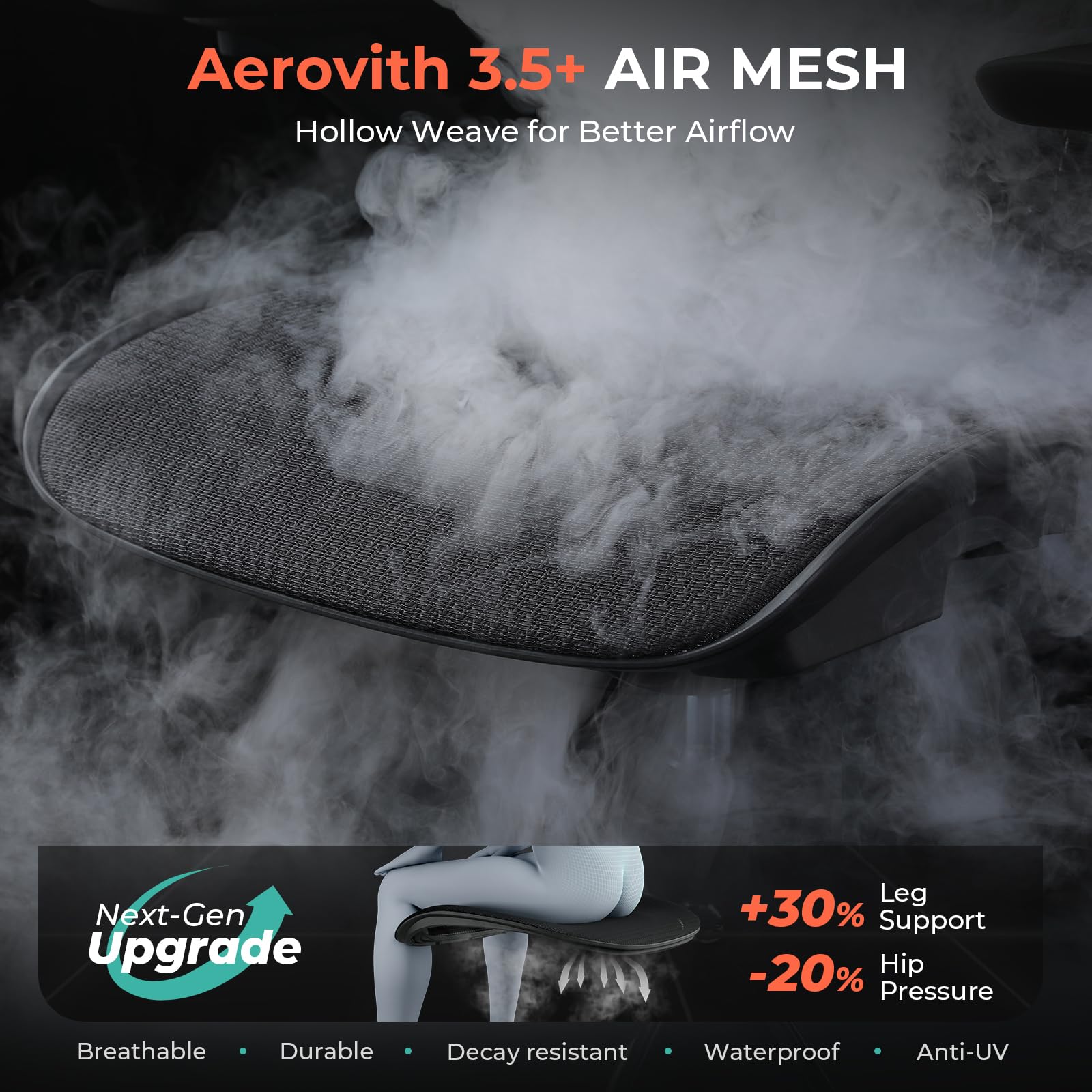 Ergonomic High-Back Mesh Office Chair