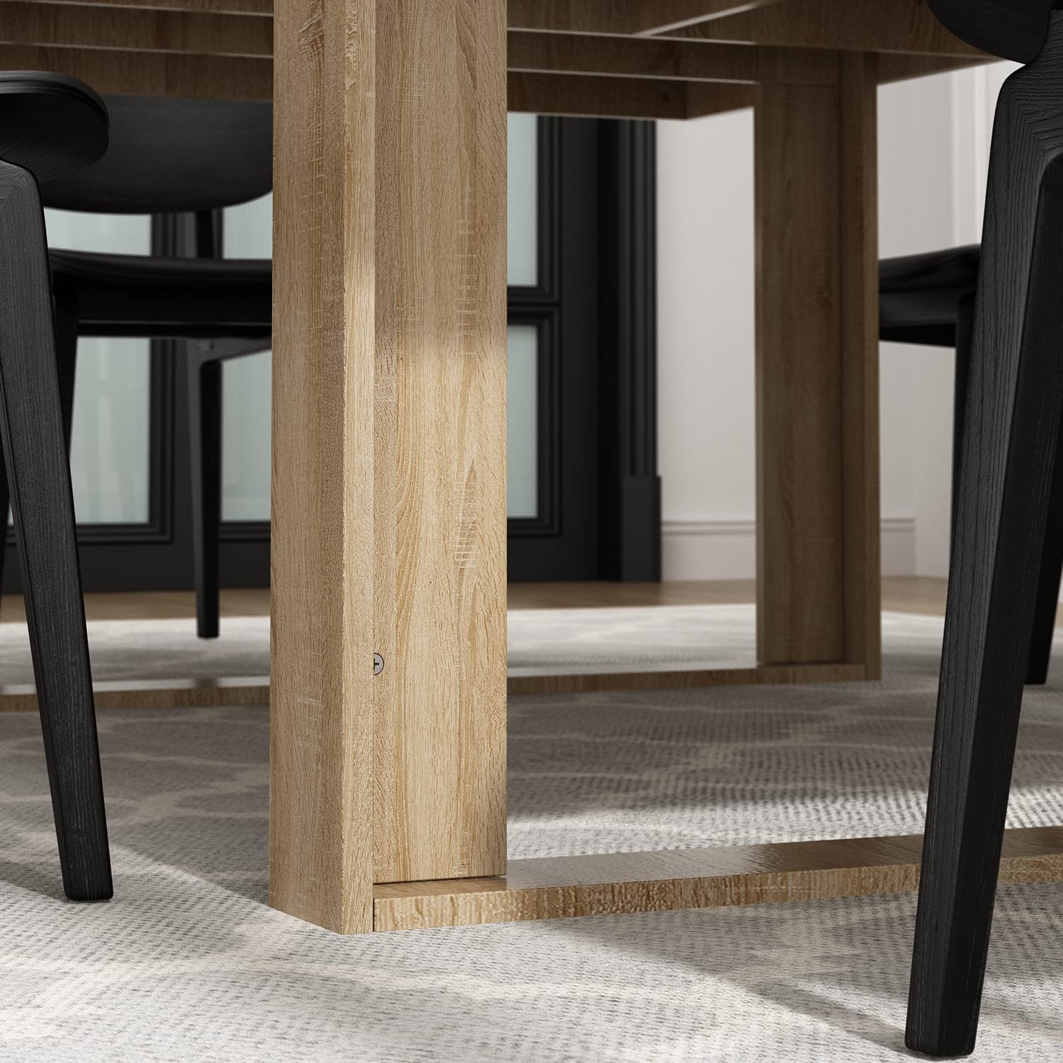 7FT Rectangular Conference Table for 6-8 People