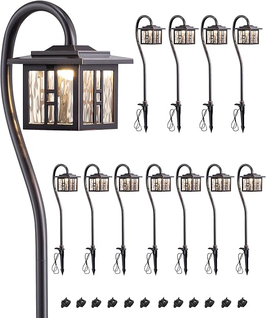 Low Voltage Outdoor Pathway Lights – Oil-Rubbed Bronze