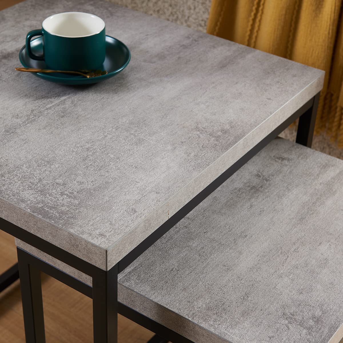 Nesting Coffee & Side Tables, Set of 2