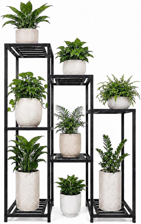 7-Tier Steel Plant Stand