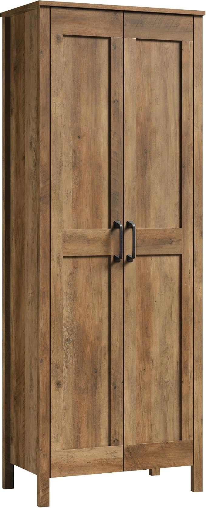 Two-Door Maple Storage Cabinet