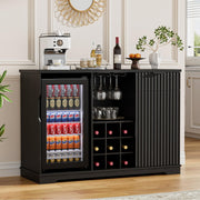Coffee Bar Cabinet with Fridge