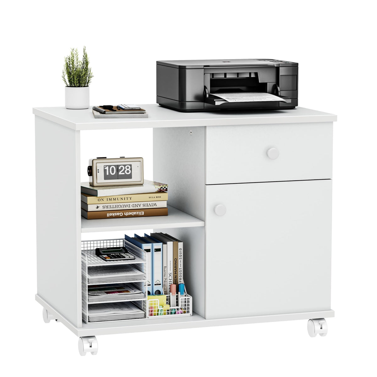 Rolling File Cabinet