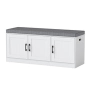 Padded Shoe Storage Bench