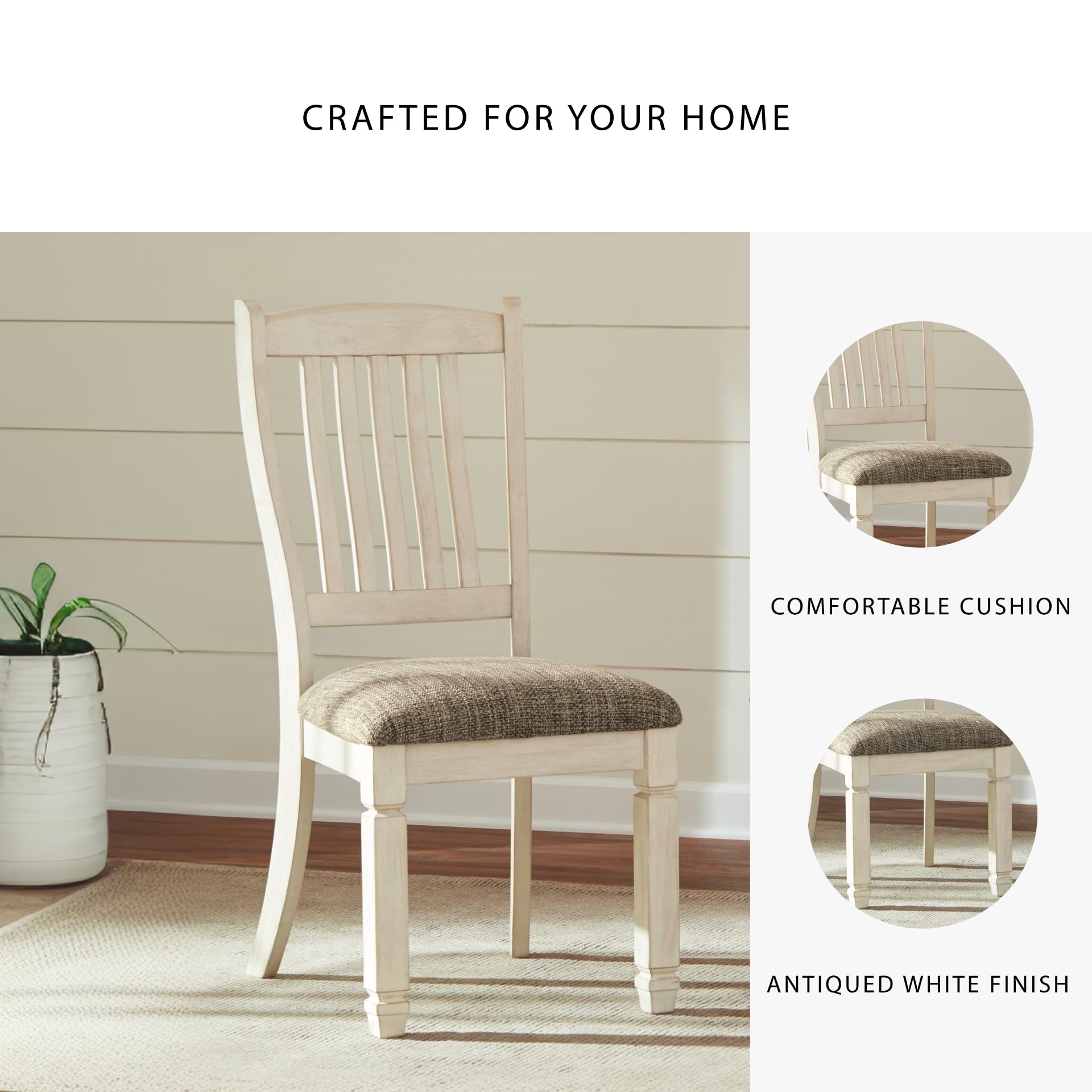 Upholstered Dining Chair, Set of 2