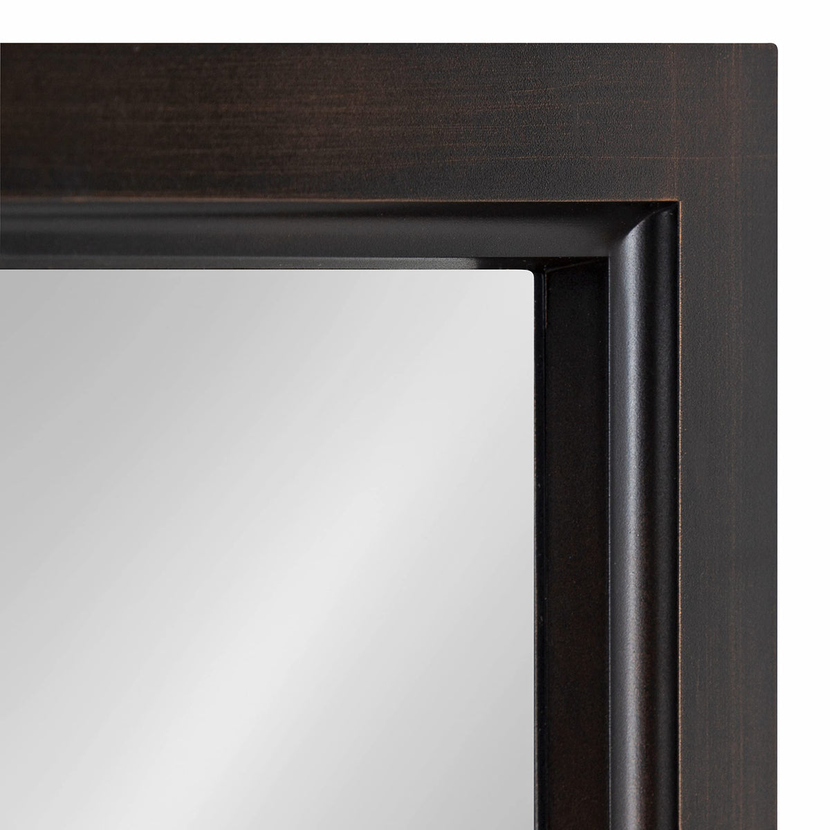 Bronze Windowpane Wall Mirror