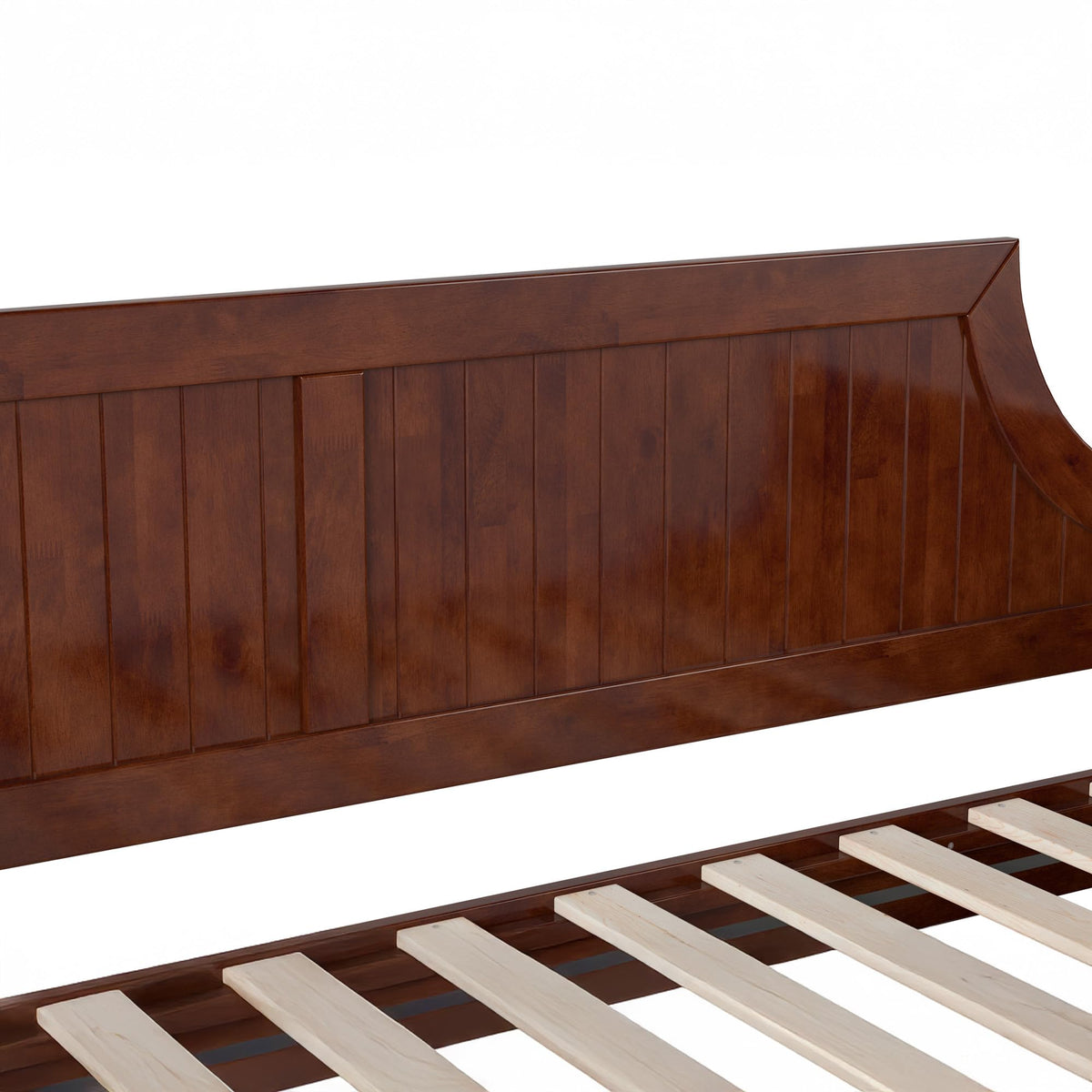 AFI, Cambridge Twin Wood Daybed with 2 Storage Drawers, Walnut