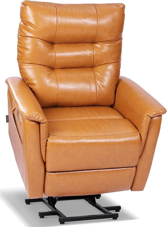 Wall Hugger Power Lift Recliner Chair with Heat & Massage