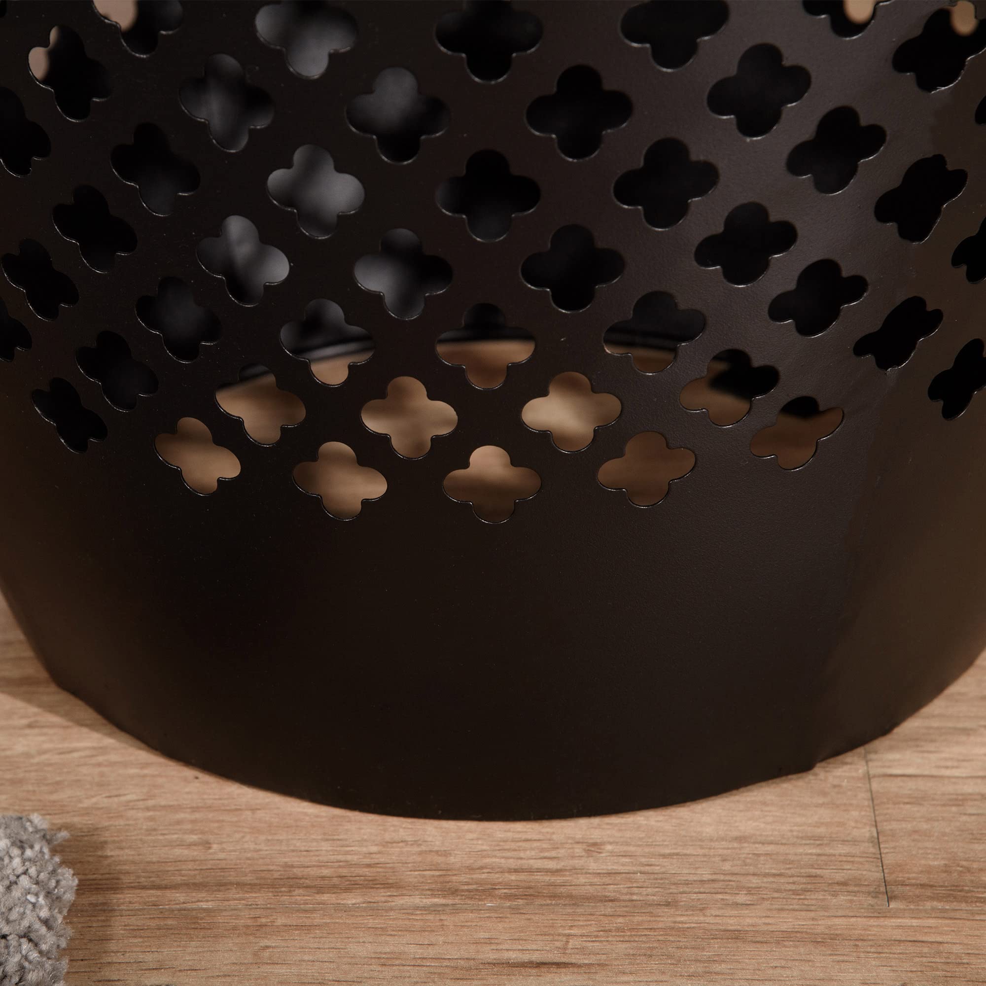 Round Steel Outdoor Side Table