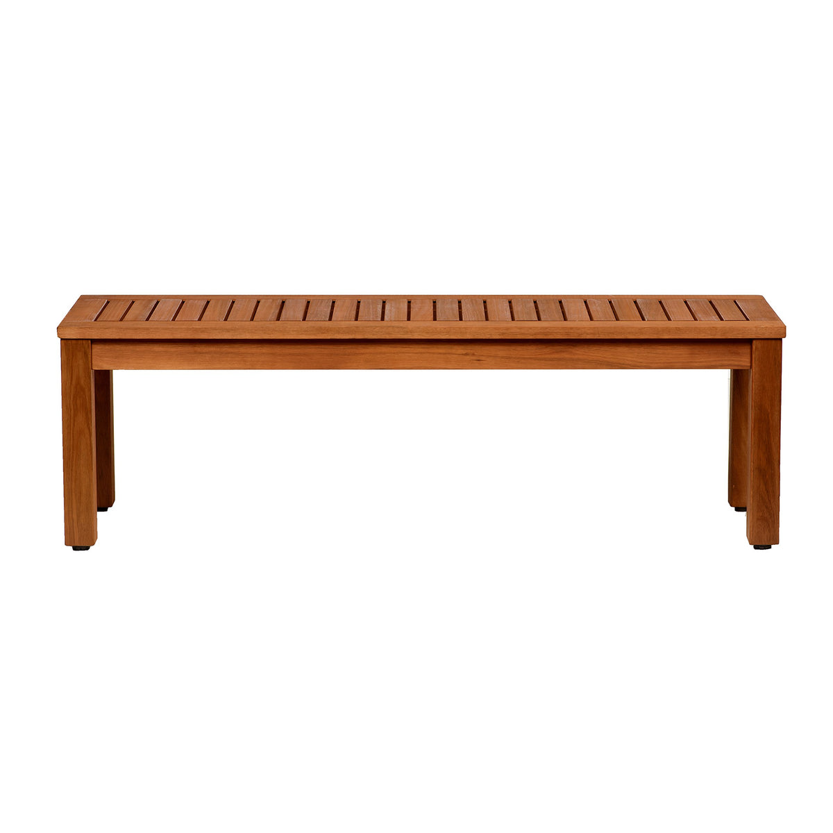 Eucalyptus Backless Patio Bench