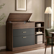 Flip-Top File Cabinet