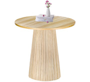 Round Rattan Dining Table