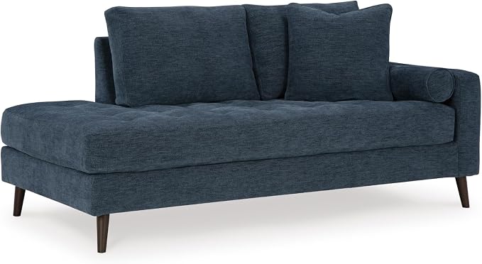 Olive Green Tufted Corner Chaise