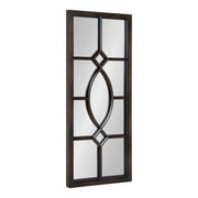 Bronze Windowpane Wall Mirror