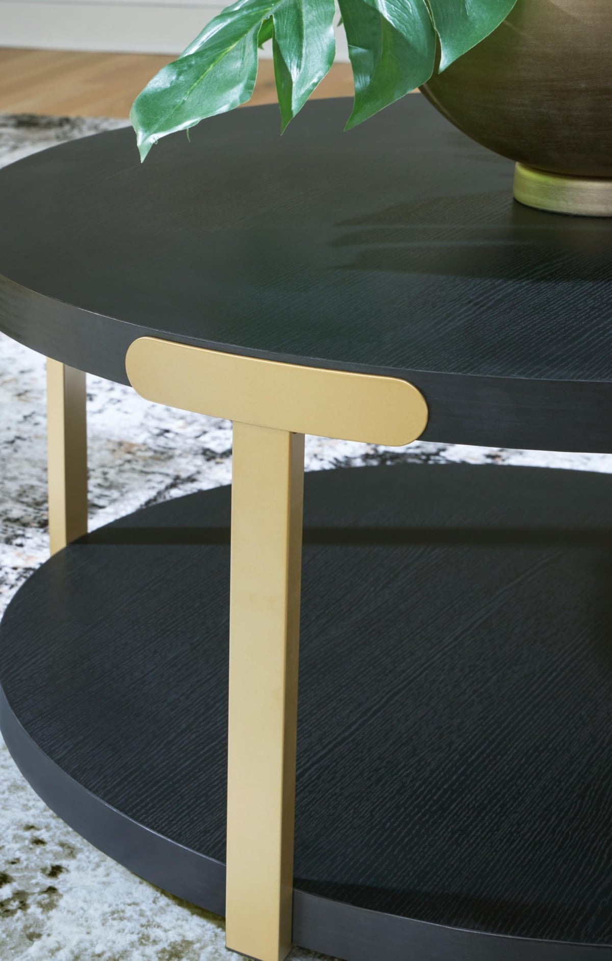 3-Piece Round Coffee Table Set