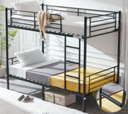 Twin Over Twin Bunk Bed with Stairs