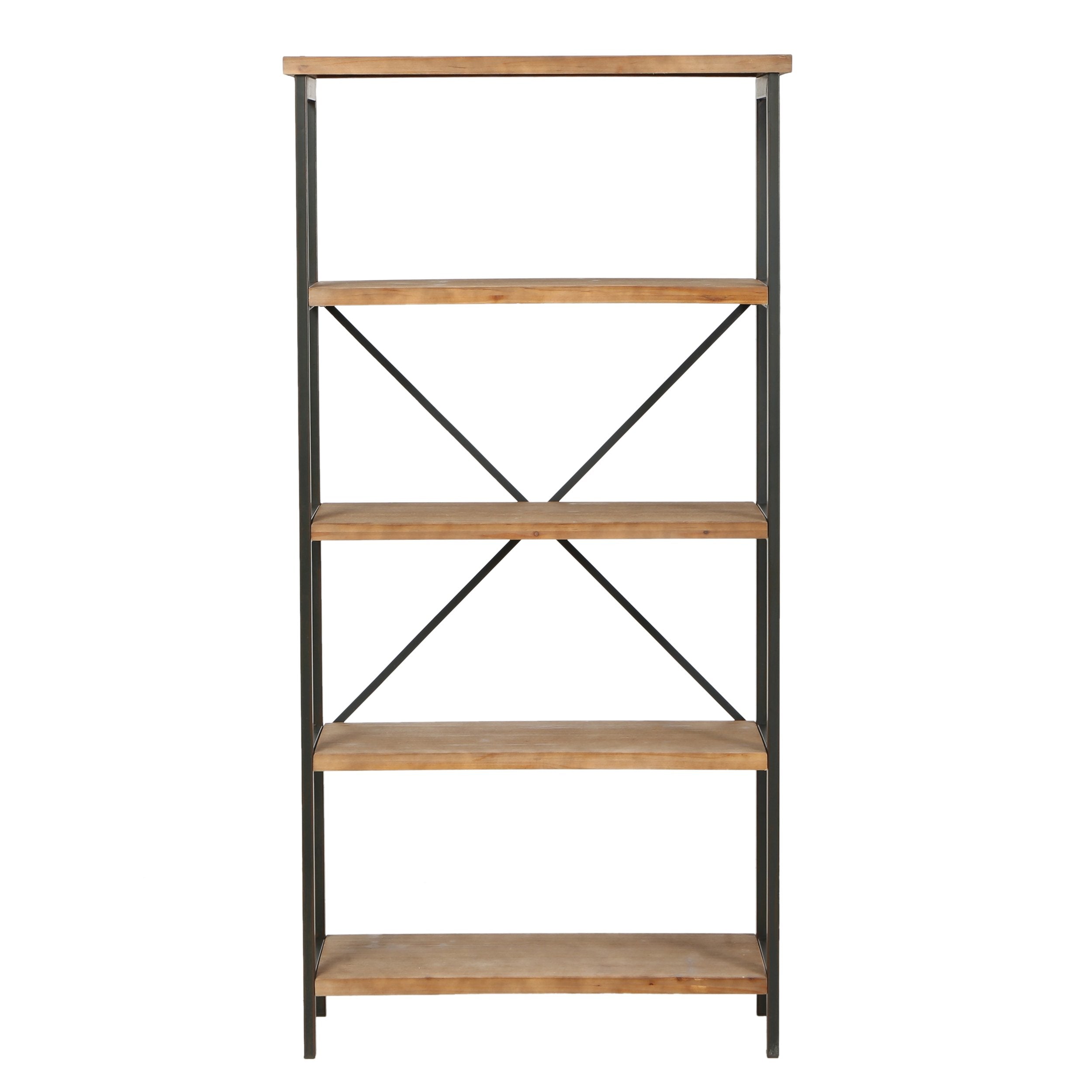 Fir Wood Display Shelf – Antique