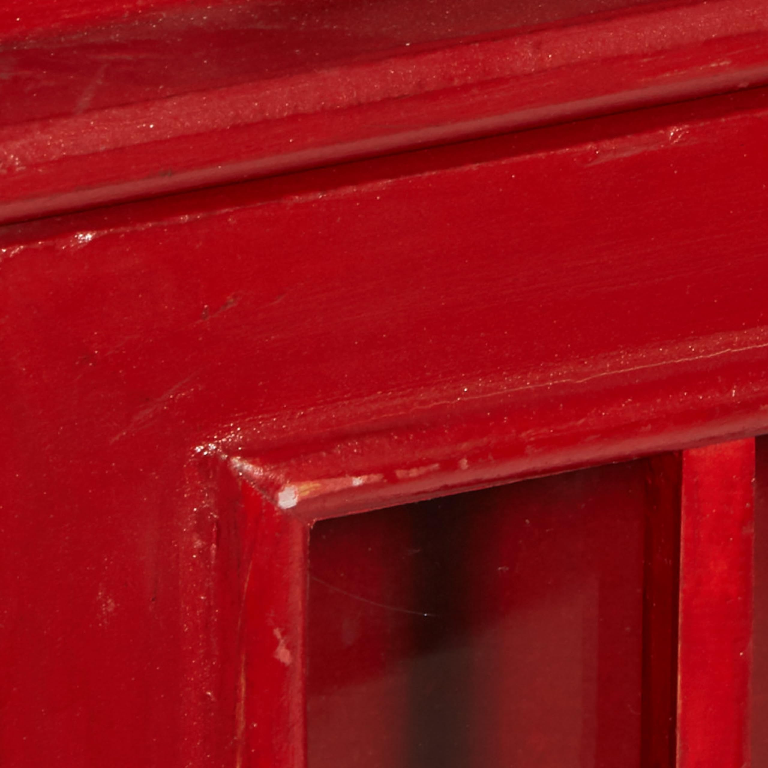 London Telephone Booth Storage Cabinet
