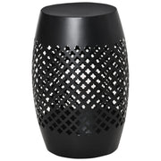 Round Steel Outdoor Side Table