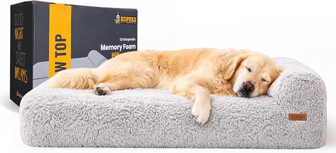 XL Orthopedic Memory Foam Dog Bed