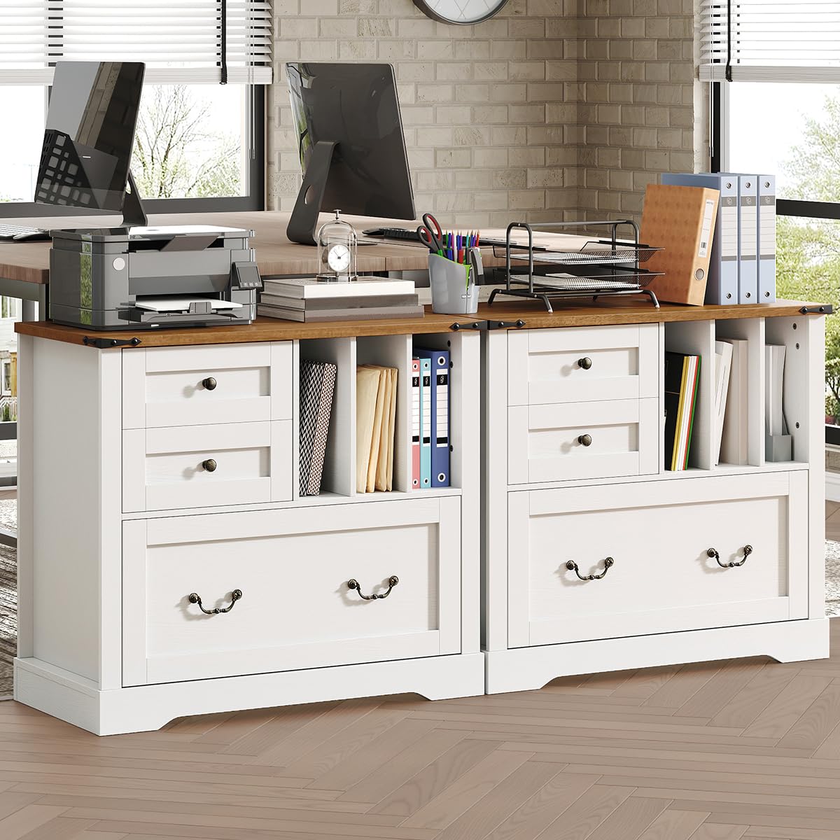 Farmhouse 3-Drawer File Cabinet
