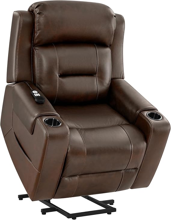 Leather Power Lift Recliner