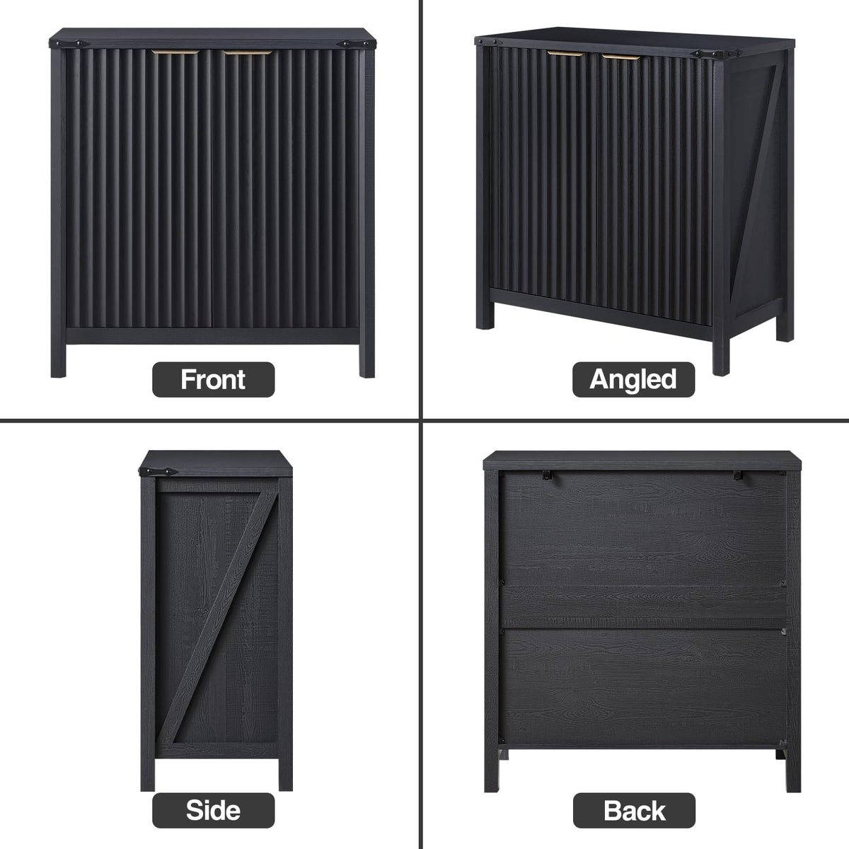 BuildHom 32" Sideboard Buffet Cabinet with Storage, Coffee Bar Cabinet