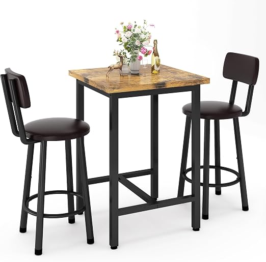 3-Piece Counter-Height Dining Set