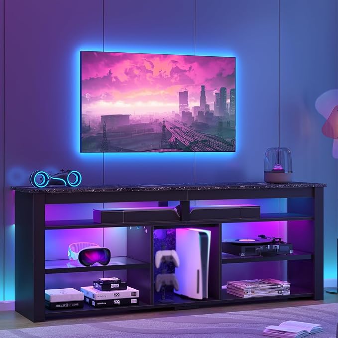 LED TV Stand with Storage