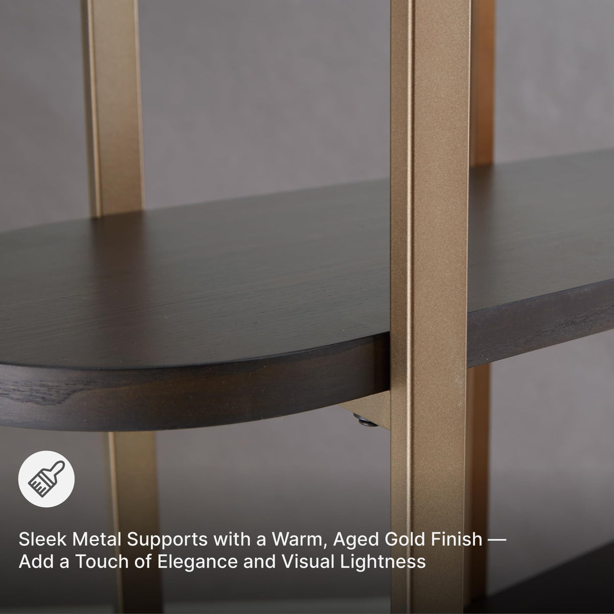 5-Shelf Etagere Bookcase