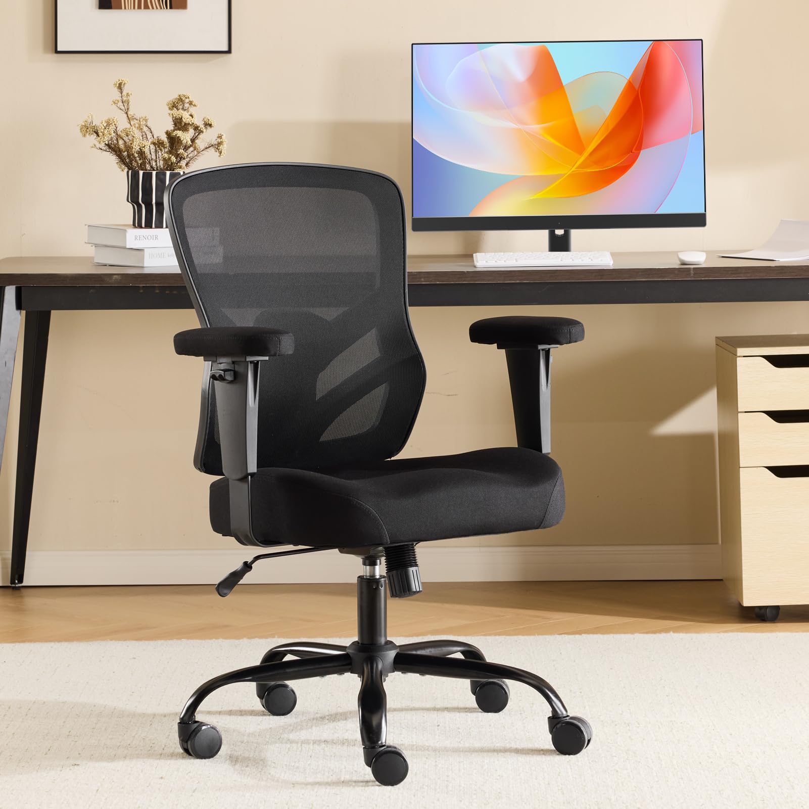 Ergonomic Mesh Office Chair with Lumbar Support