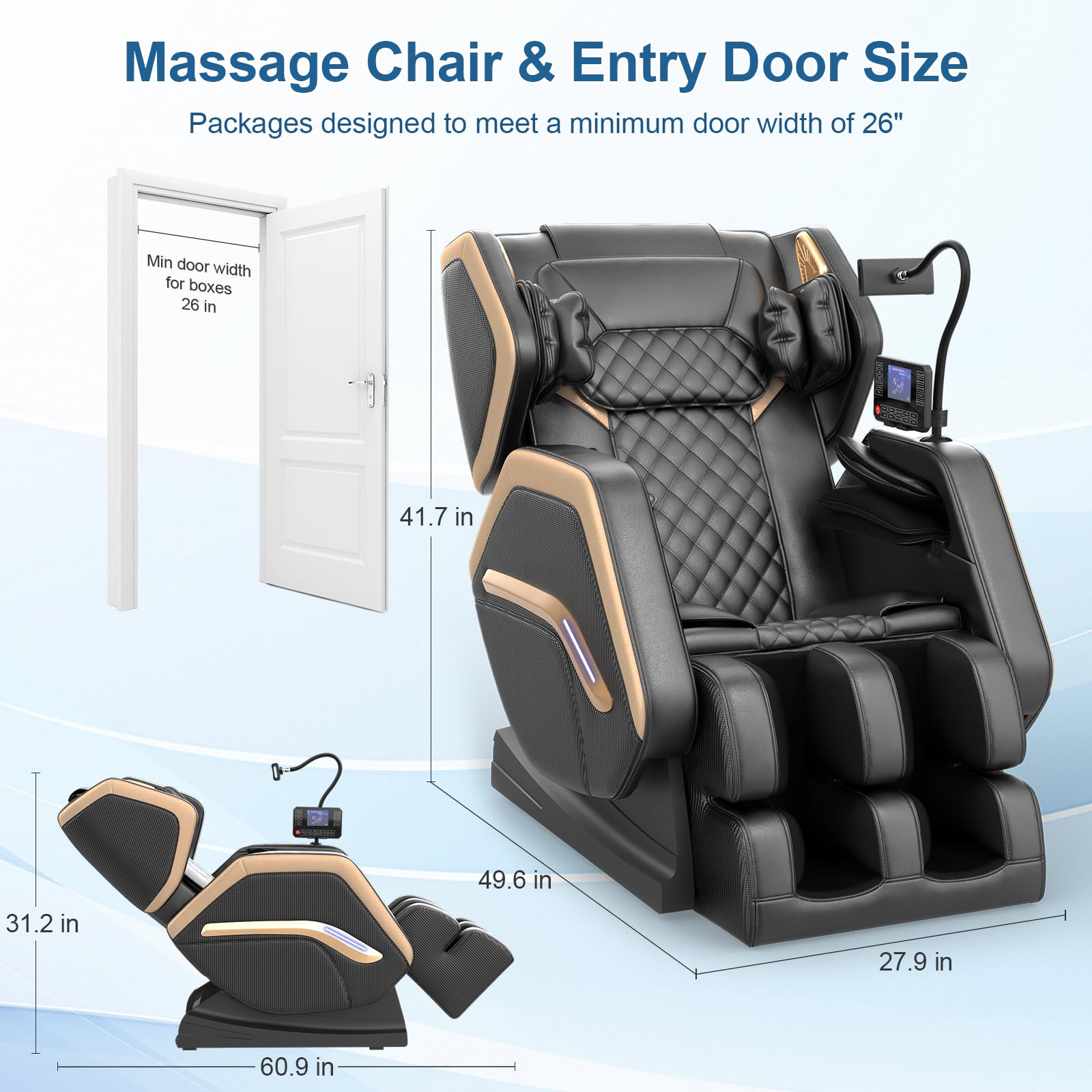 Full Body SL-Track Zero Gravity Massage Chair