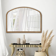 Vintage Gold Arched Wall Mirror