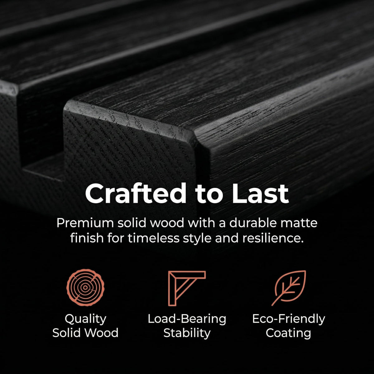 Wood Slat Entryway Bench