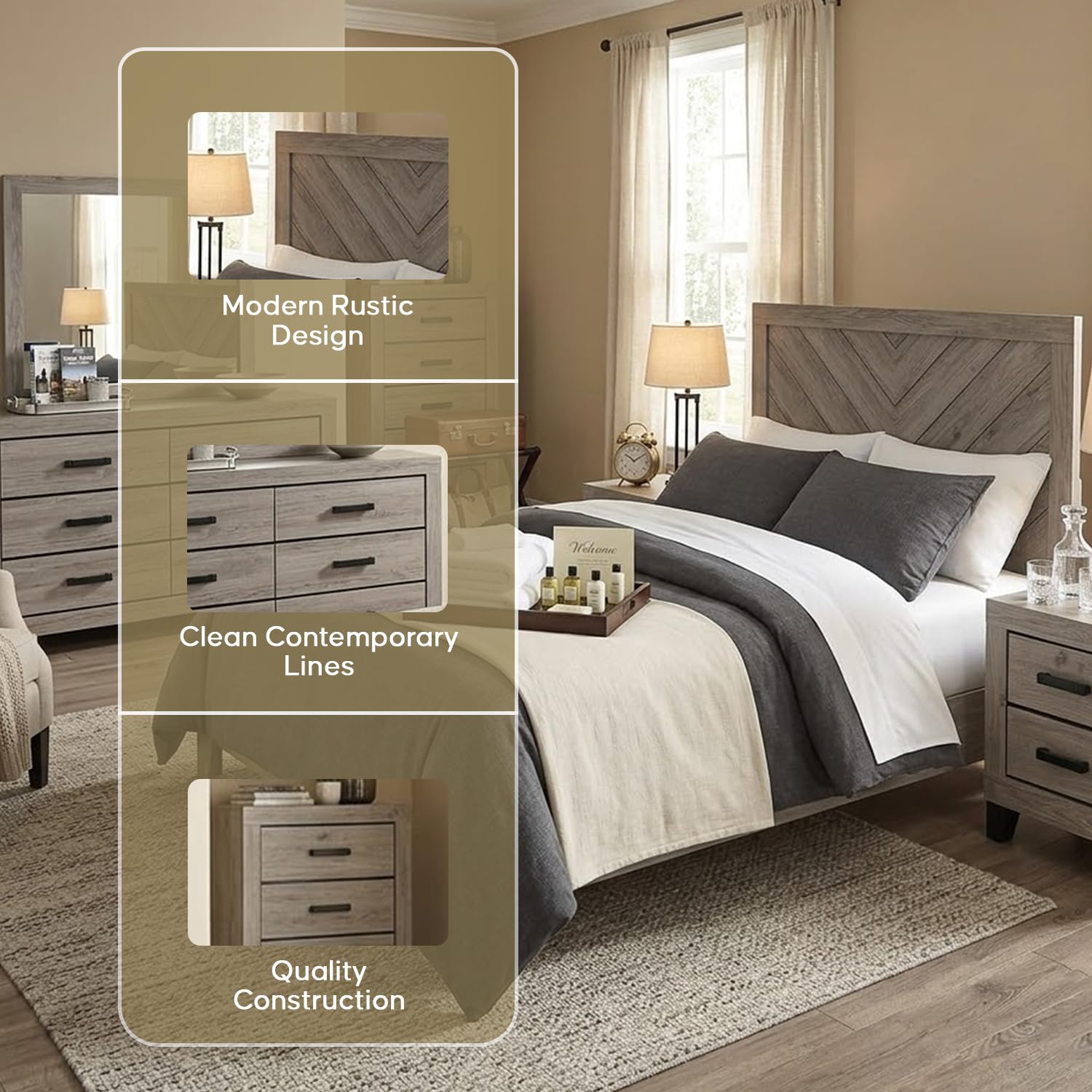 Farmhouse 6-Piece Bedroom Set