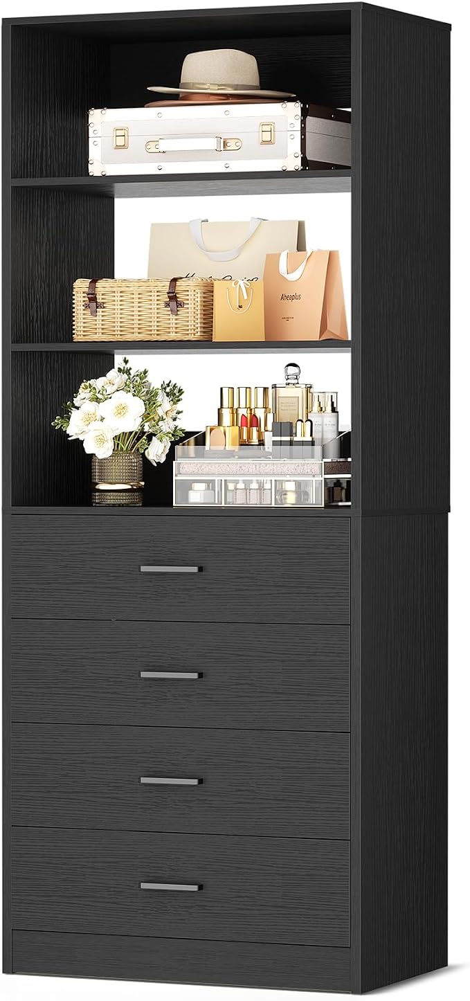 Closet Organizer with 4 Drawers