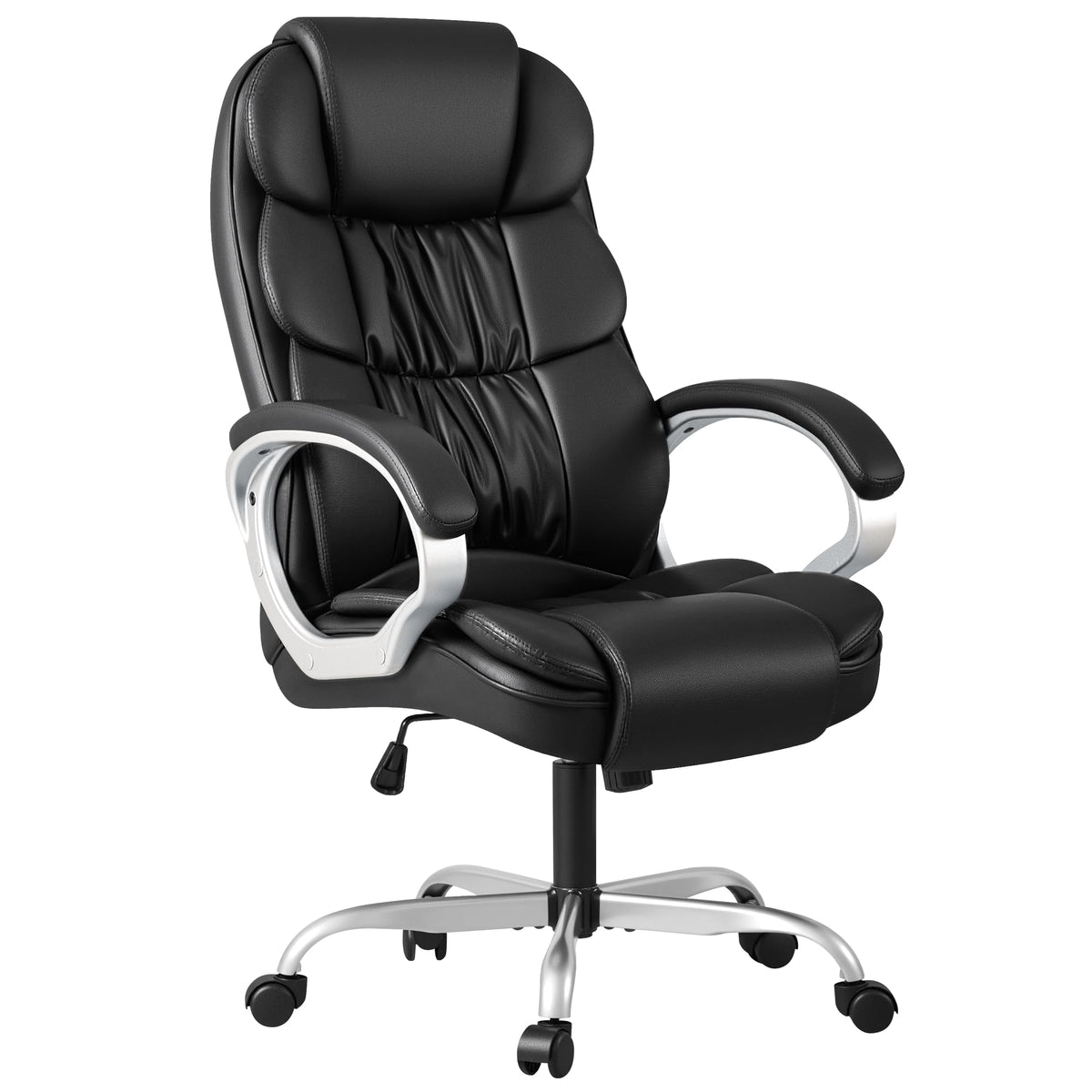 High-Back PU Leather Office Chair