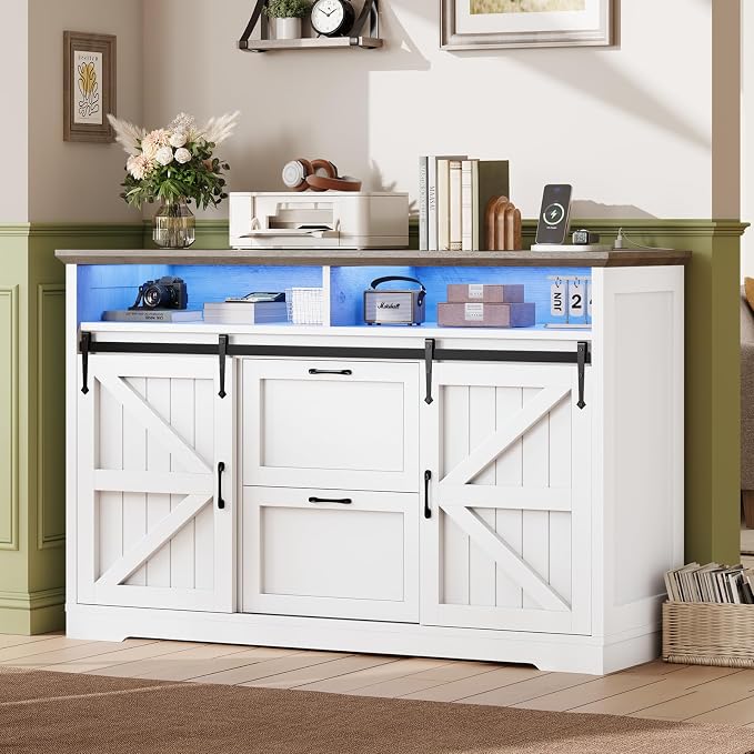 Farmhouse 2-Drawer File Cabinet